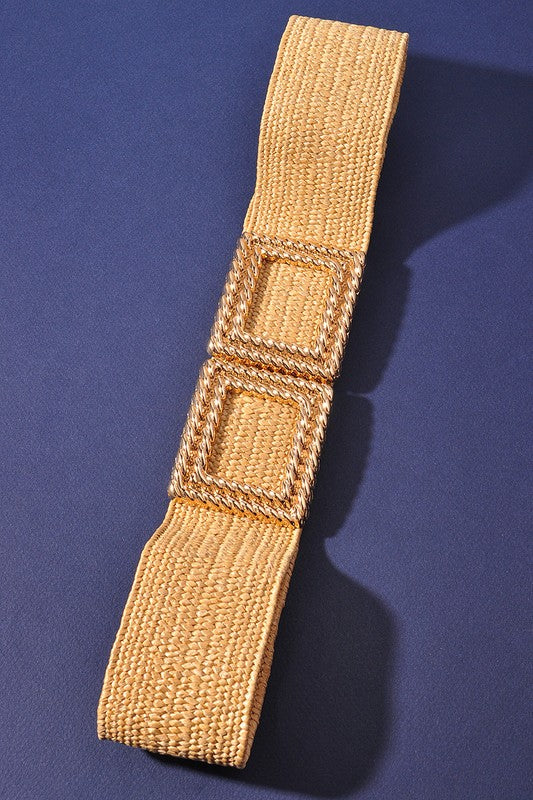 square buckle belt