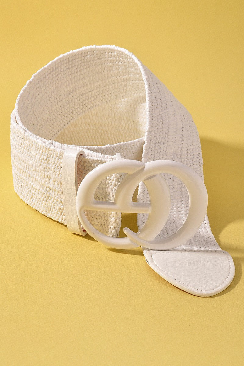 COLOR COATED GO WITH STRAW BELT