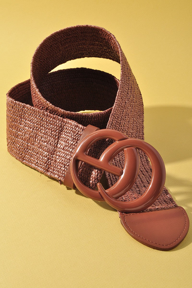 COLOR COATED GO WITH STRAW BELT