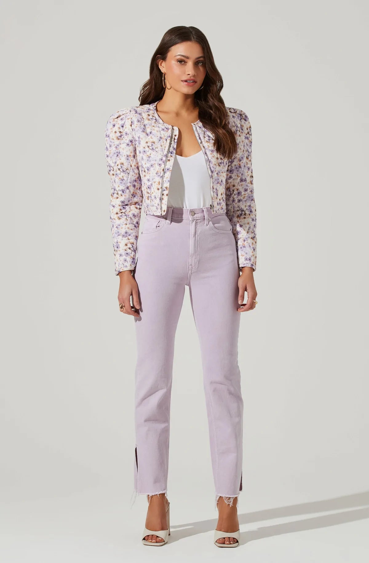 womens floral jacket