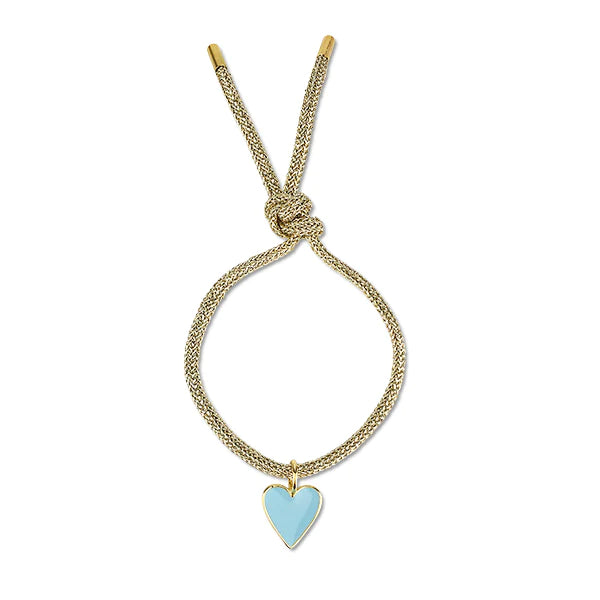 LUREX BRACELET WITH HEART