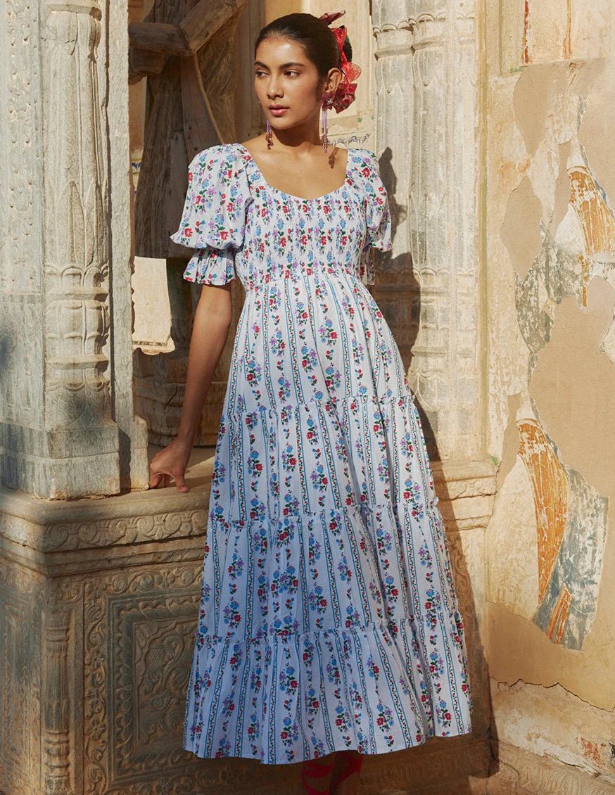 pink city prints cindy dress